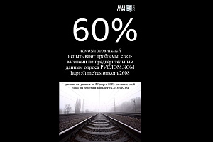 60% ломозаготовителей испытывают проблемы с жд-вагонами