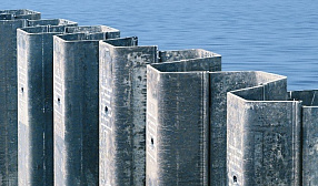 «Северсталь» поставила более 1500 тонн шпунтов GRANI для строительства крупнейшего портового хаба Поволжья 