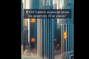 В ОАЭ выросли цены на арматуру…или упали?