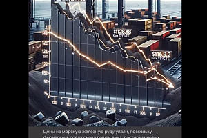 15-21 января железная руда достигла 2-х месячного минимума