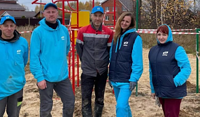 Волонтеры на грант ОМК создали в Выксе пространство для дворового спорта