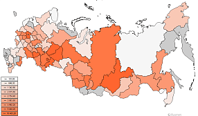 Отгрузки лома черных металлов по сети РЖД в январе 2016 года